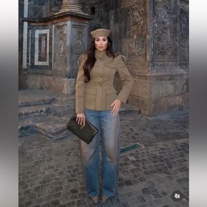 Mango LOW-RISE LOOSE-FIT WIDE LEG JEANS